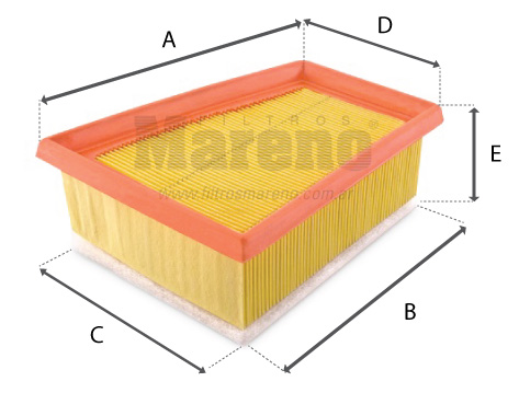 imagen de referencia de dimensiones